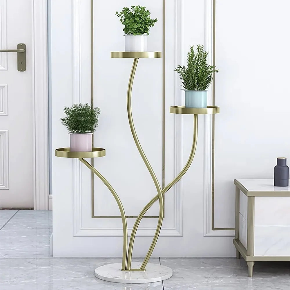 Tall Metal 3 Tier Plant Stand Z9053