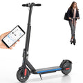 Electric Scooter with Folding, Solid Tires, Dual Braking, Cruise Control T179