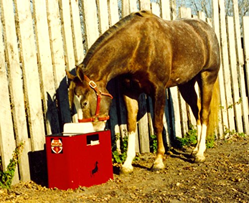 Red Super Insulated Electric Heated Livestock Waterer O827