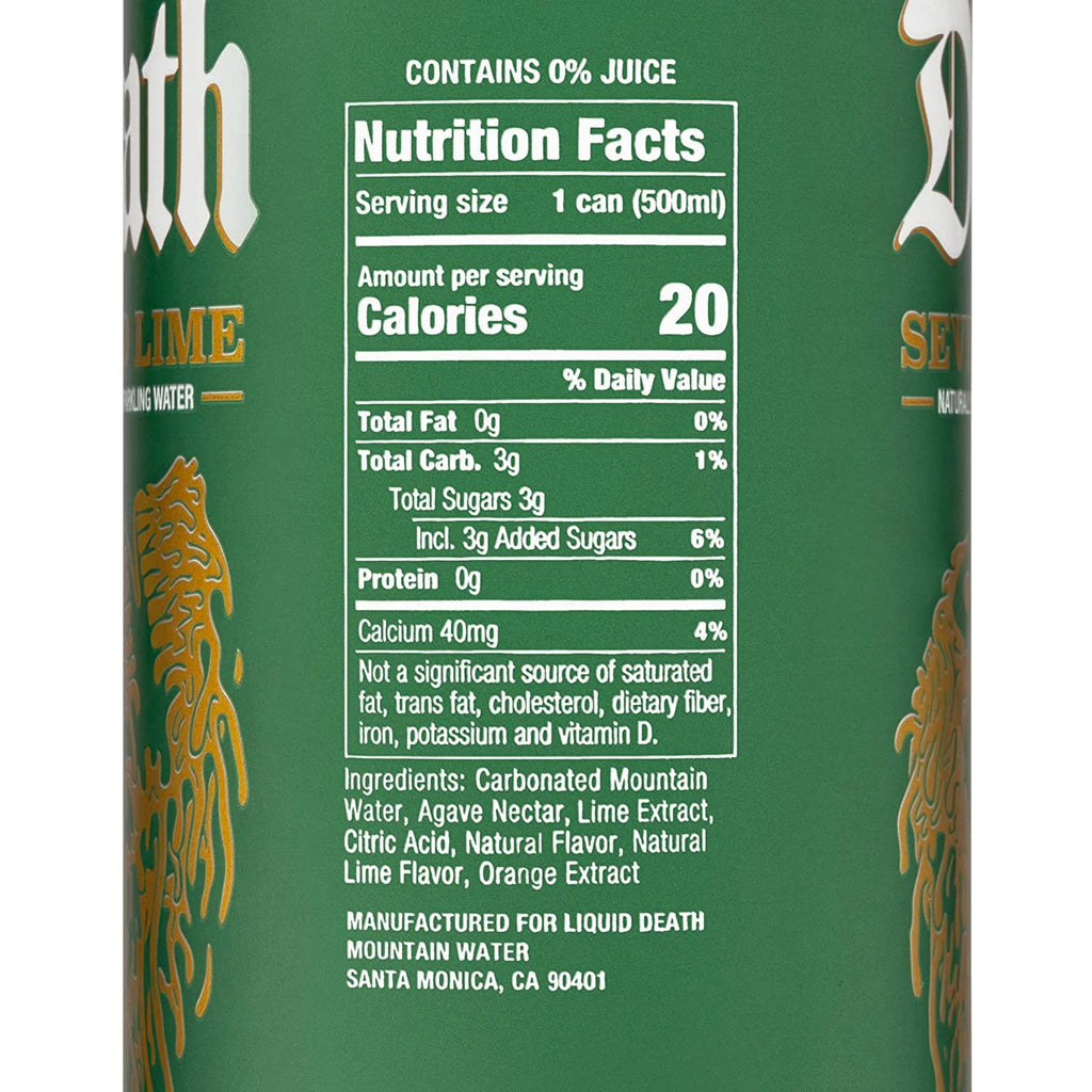 Sparkling Water, Severed Lime, 16.9 fl oz, 12 Count R96200