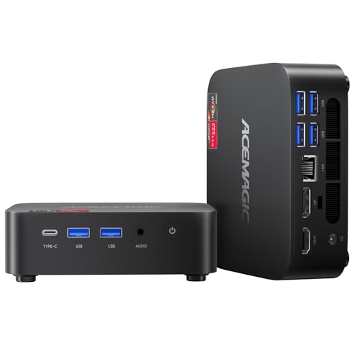 Mini PC Ryzen 7 5700U 32GB DDR4 1TB NVMe SSD S1071