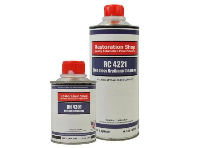 Aquamarine Firemist Quart Low VOC Urethane Basecoat Auto Body Paint Kit M810821