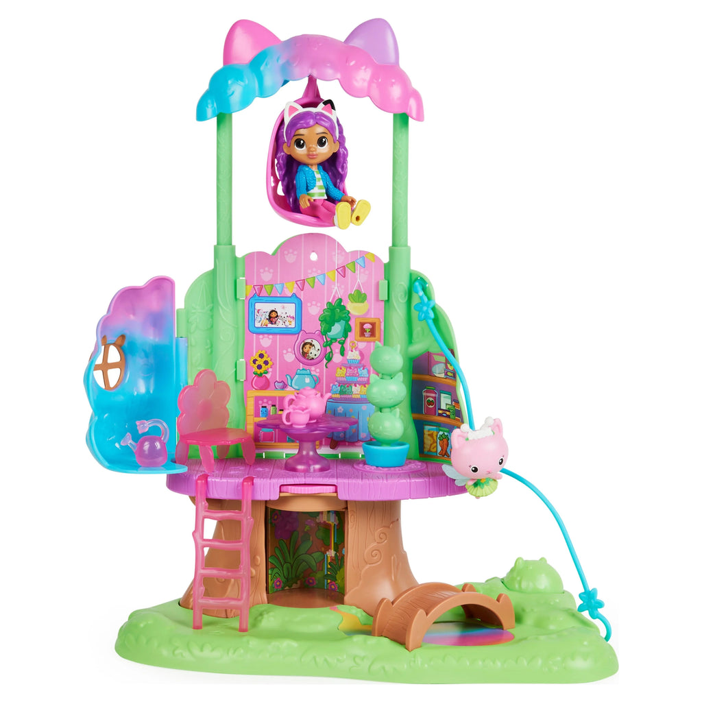 Transforming Garden Treehouse Set with 2 Figures O23393