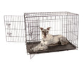 Double Door Metal Dog Crate E658435