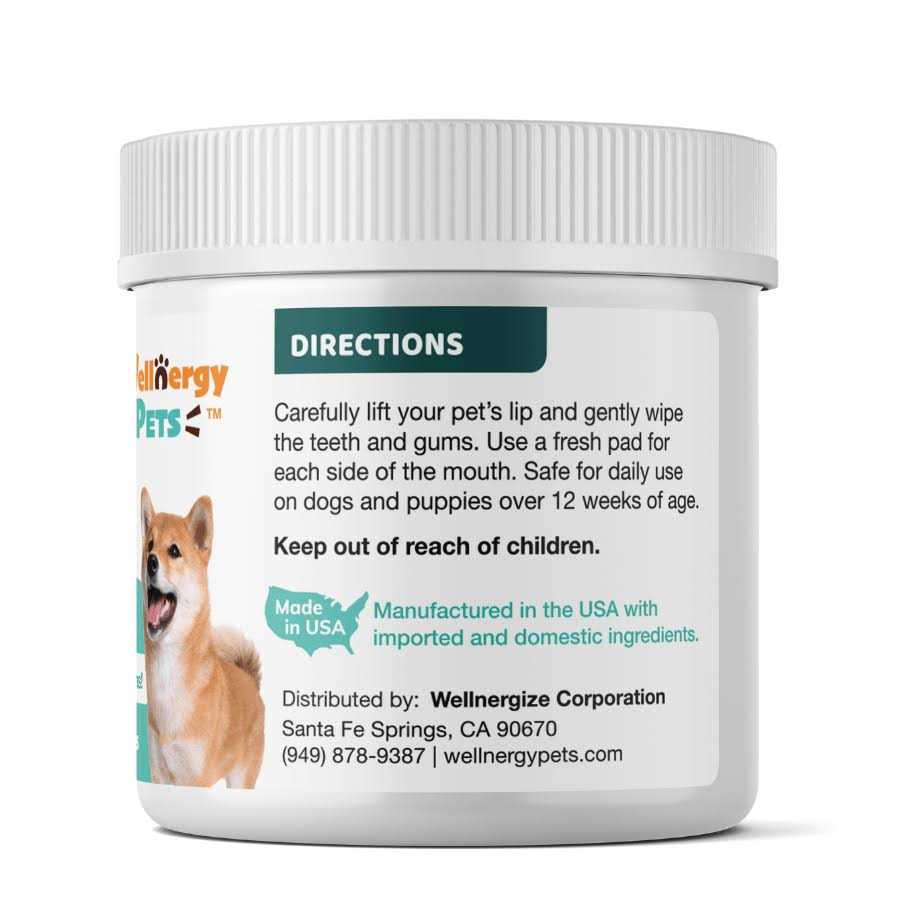 Dental Care Wipes for Dogs U403959