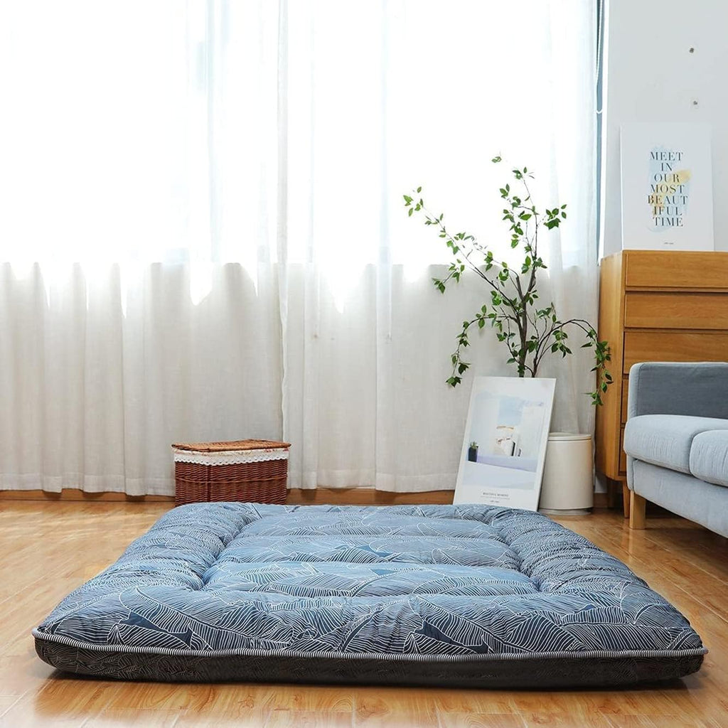 Japanese Floor Mattress Foldable Tatami Mat with Washable Cover K79491