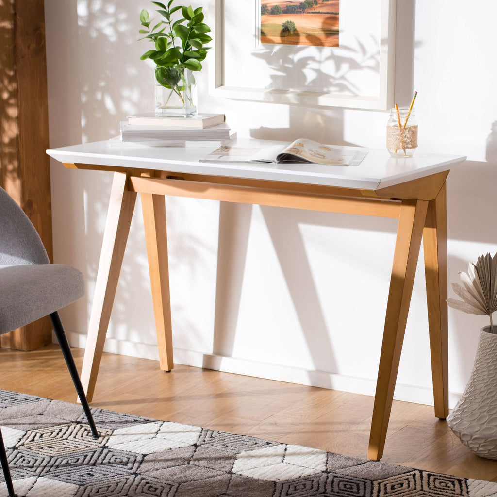 Oak White Desk H15547
