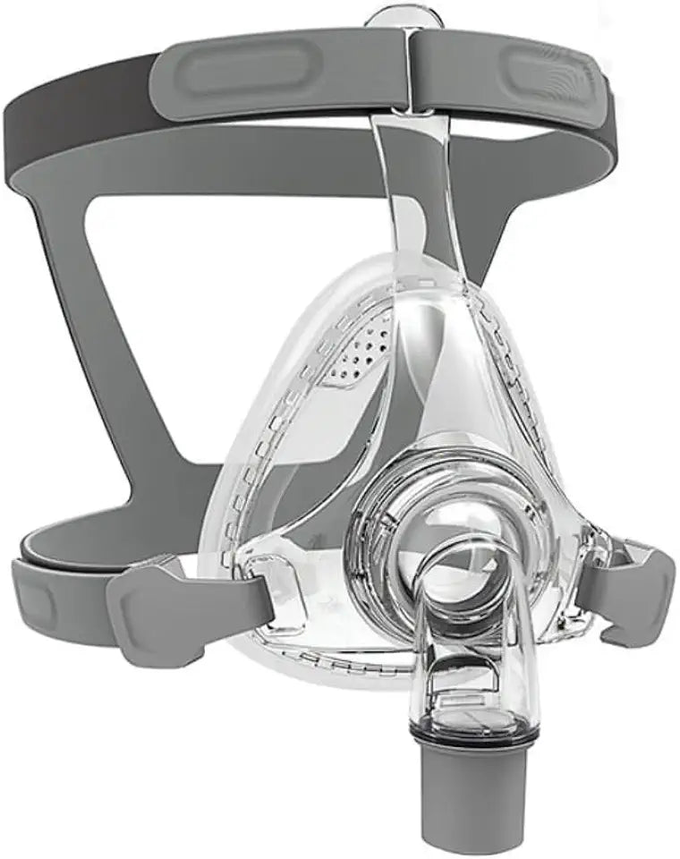 Full Face CPAP Masks with Silicone Sealing, Headgear, Elbow/Swivel and Cushion J2015