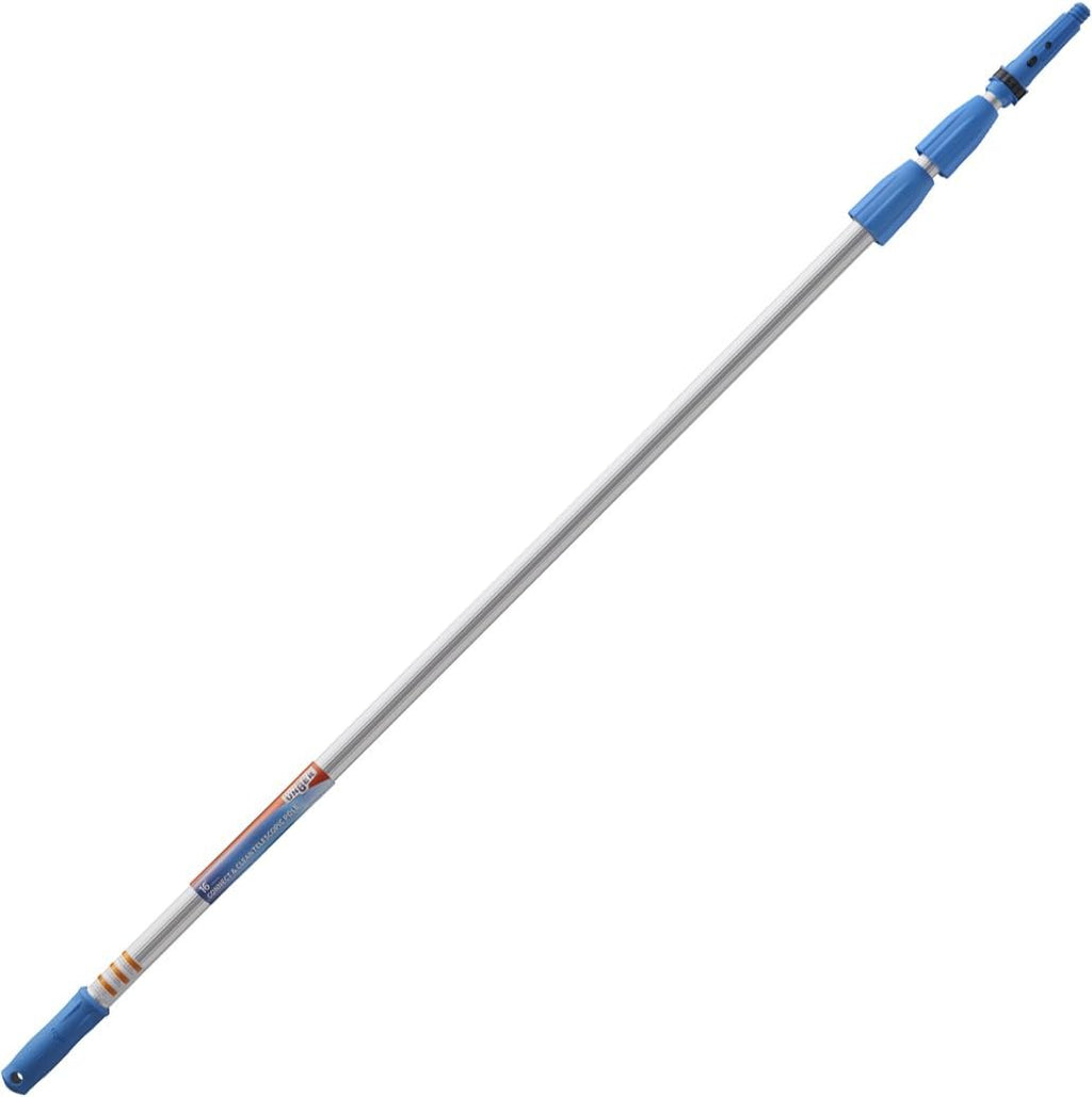 6 - 16 Foot Telescoping Extension Multi-Purpose Pole with Removable Cone Z49320