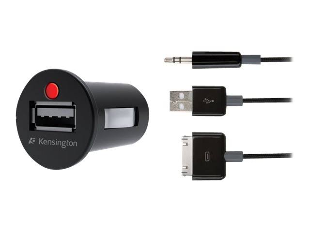 2 in 1 Car Charger AUX Audio Cable I689