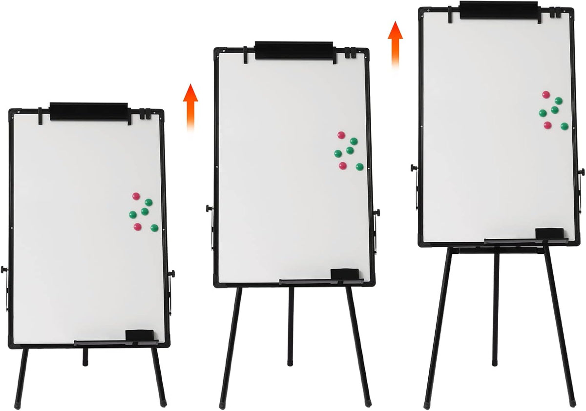 Height Adjustable Tripod Whiteboard, 36×24 inch O5132
