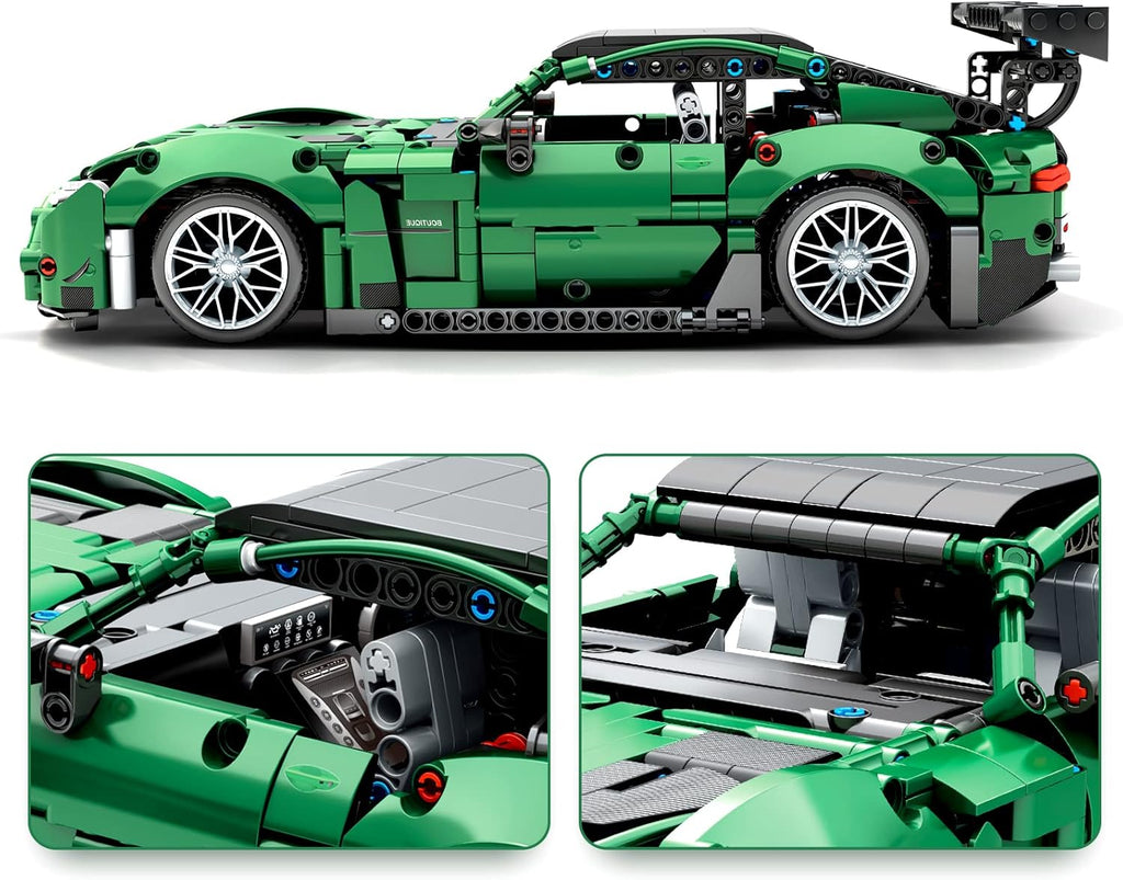 Racing Car Building Block Set 1460 Pieces Pack of 2 Z337