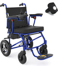 Foldable Electric Wheelchair with LED Light Y678443