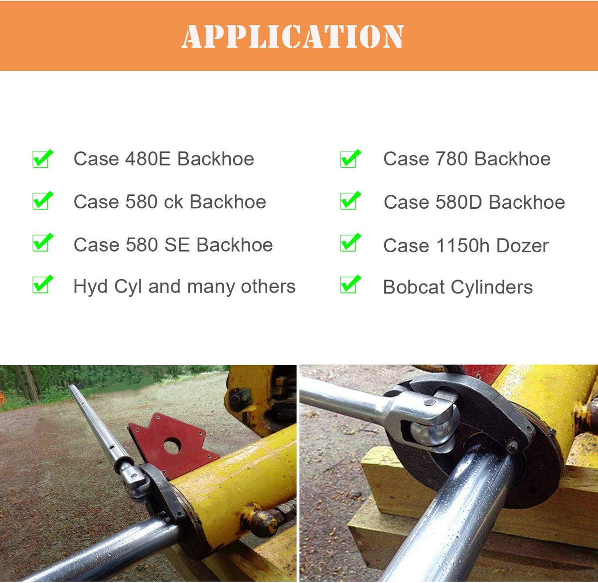 Adjustable Gland Nut Wrench for Hydraulic Cylinders D629