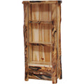 Rustic Tall Bookcase with Drawer V850257