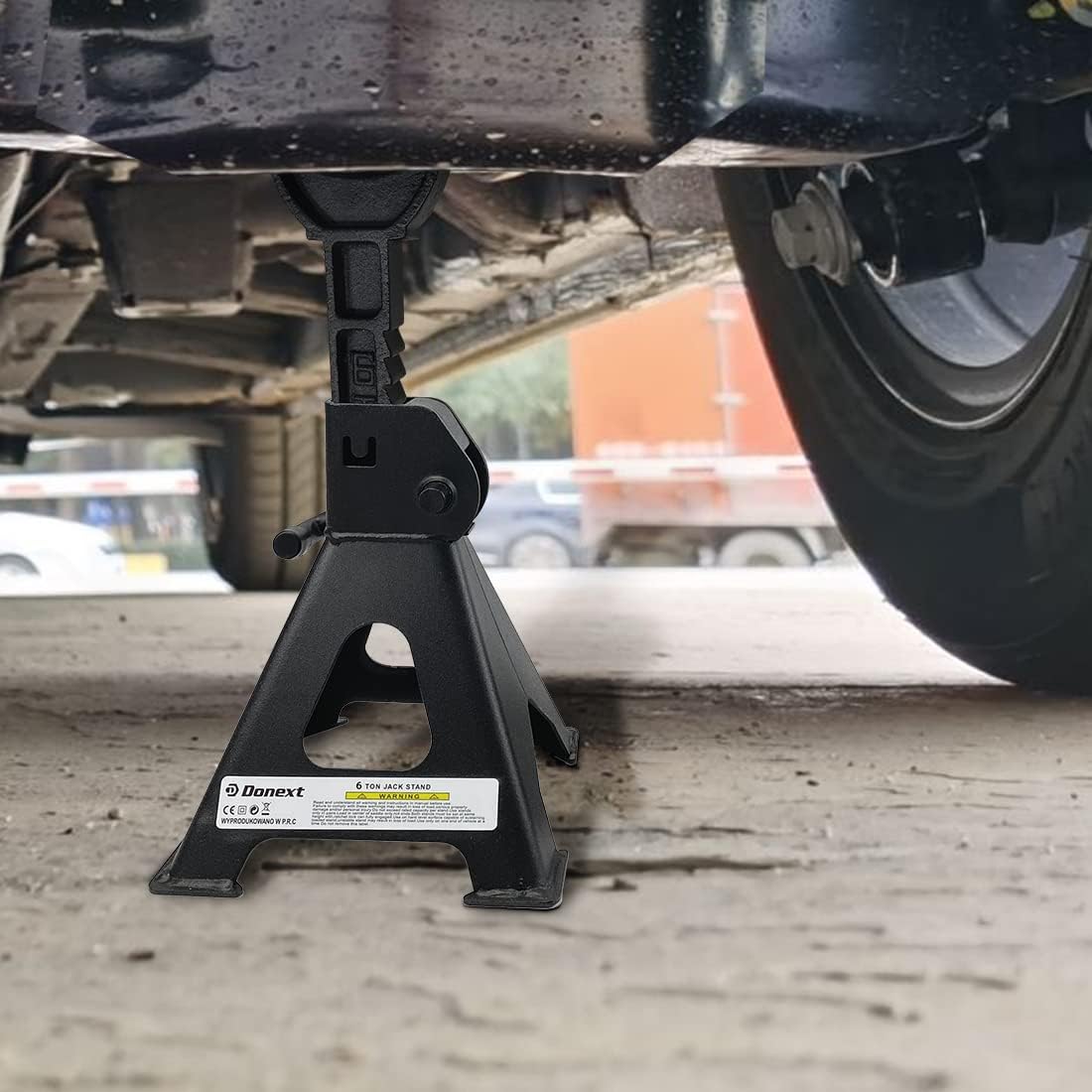 6 Ton Capacity Steel Jack Stands, 1 Pair K70392