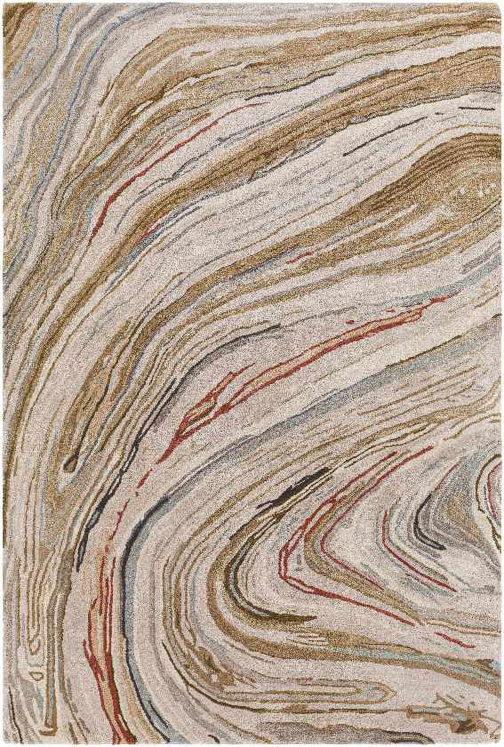 12x15 Beige Modern Area Rug F43715