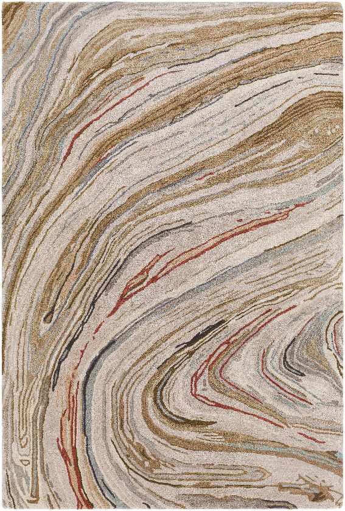 12x15 Beige Modern Area Rug F43715