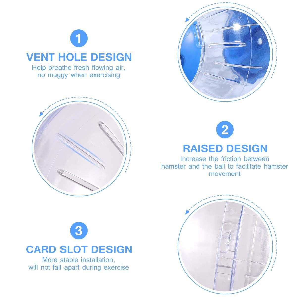 Hamster Exercise Ball Transparent V77268