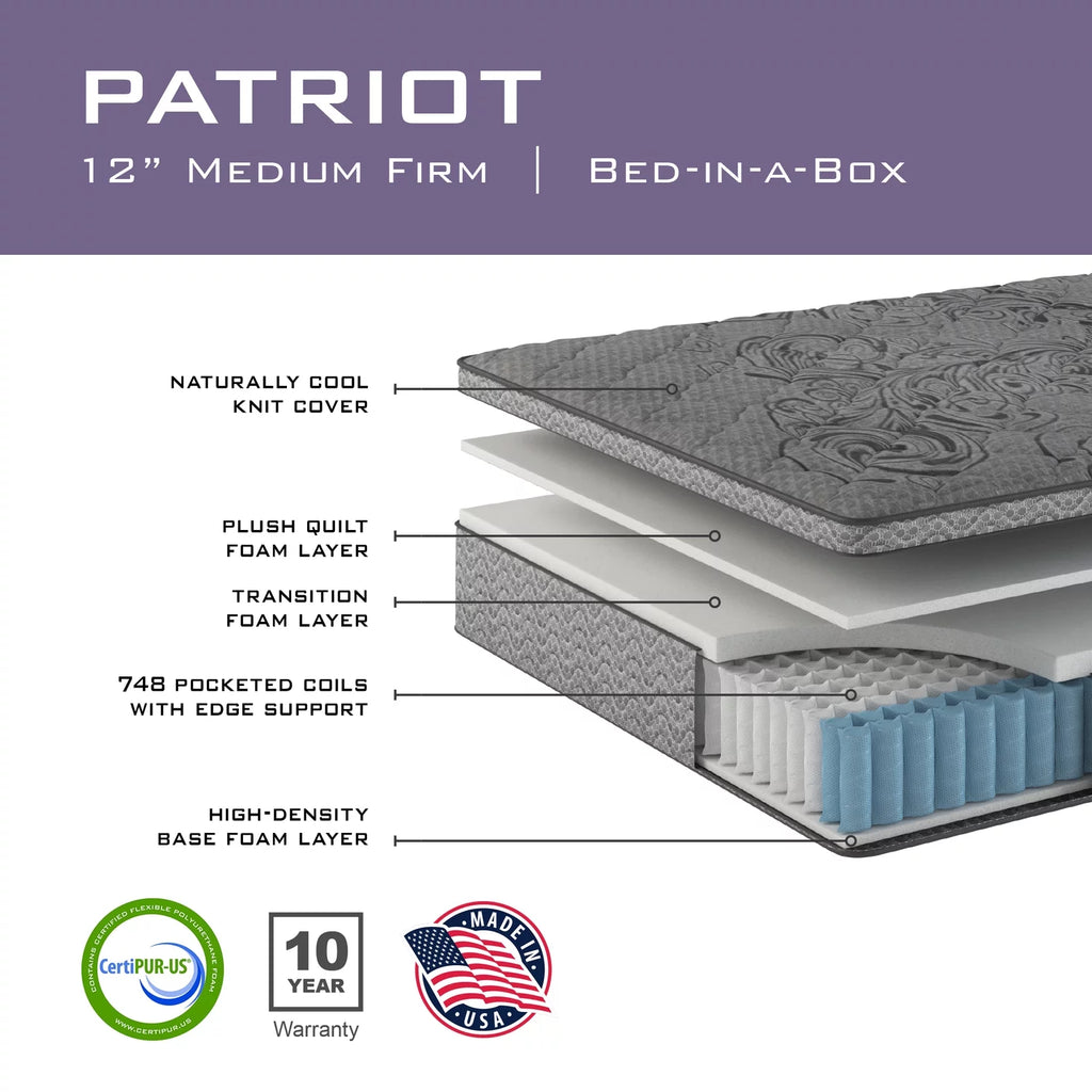 Queen Size Memory Foam Mattress F44015