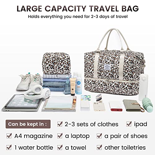 Travel Duffle Bag with Shoe Compartment K4053