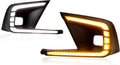 Amber Sequential Turn Signal LED Front Fog Lights for Honda Civic 2022 11th Gen 4-Door Sedan Y367192