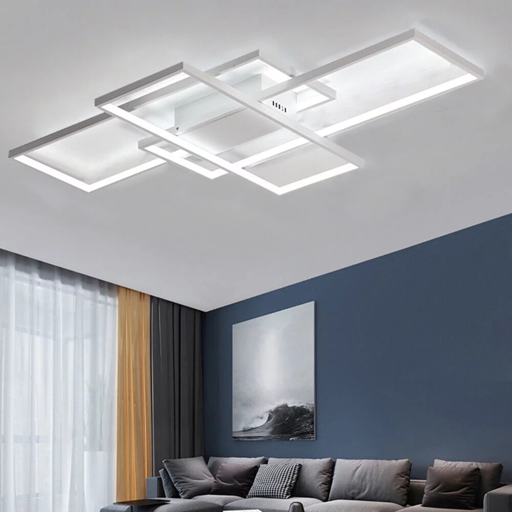 Modern LED Ring Flush Mount Ceiling Light Acrylic Lampshade G323