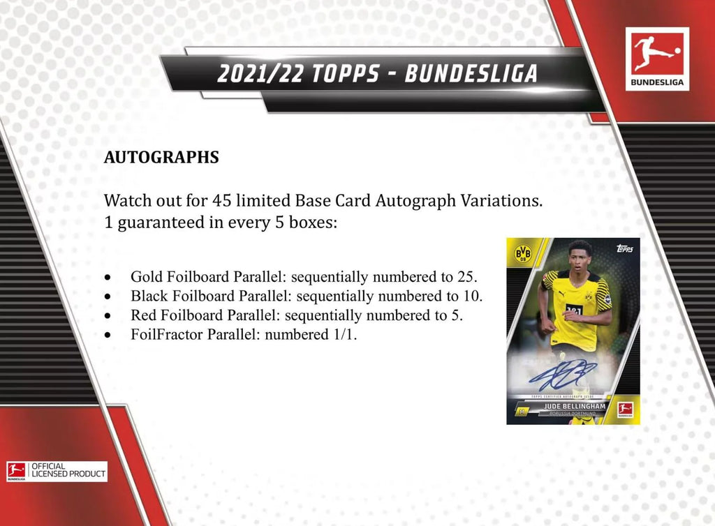 2021-22 Soccer Trading Card Box (24 Packs) R780