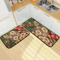 Gingersnap Kitchen Mats Set of 2 Non Slip Anti Fatigue Floor Runner Rug U4709