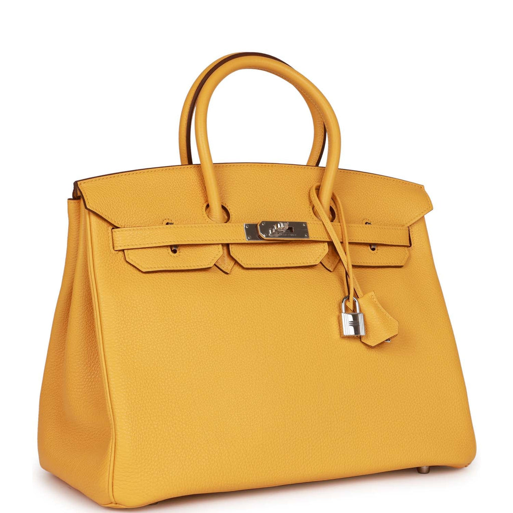 Birkin 35 Soleil Togo Palladium Hardware U7123
