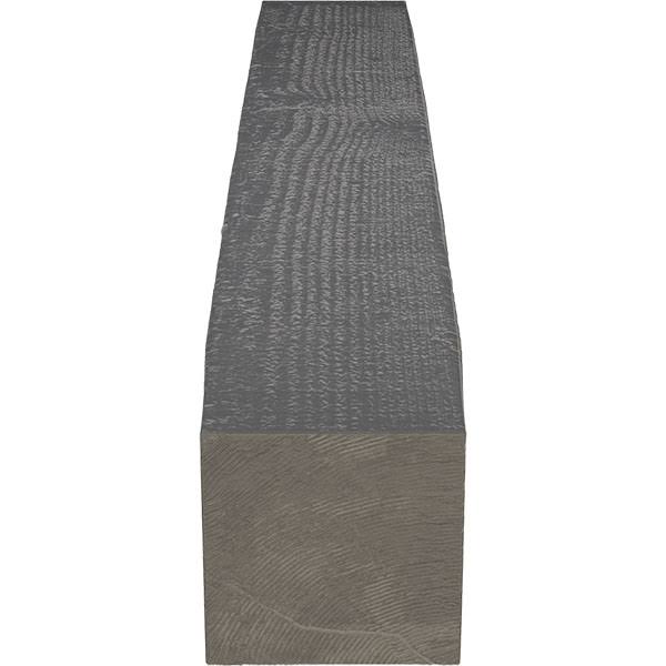 Rough Sawn Faux Wood Fireplace Mantel S687