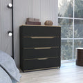 Black Manufactured Wood Dresser K5288