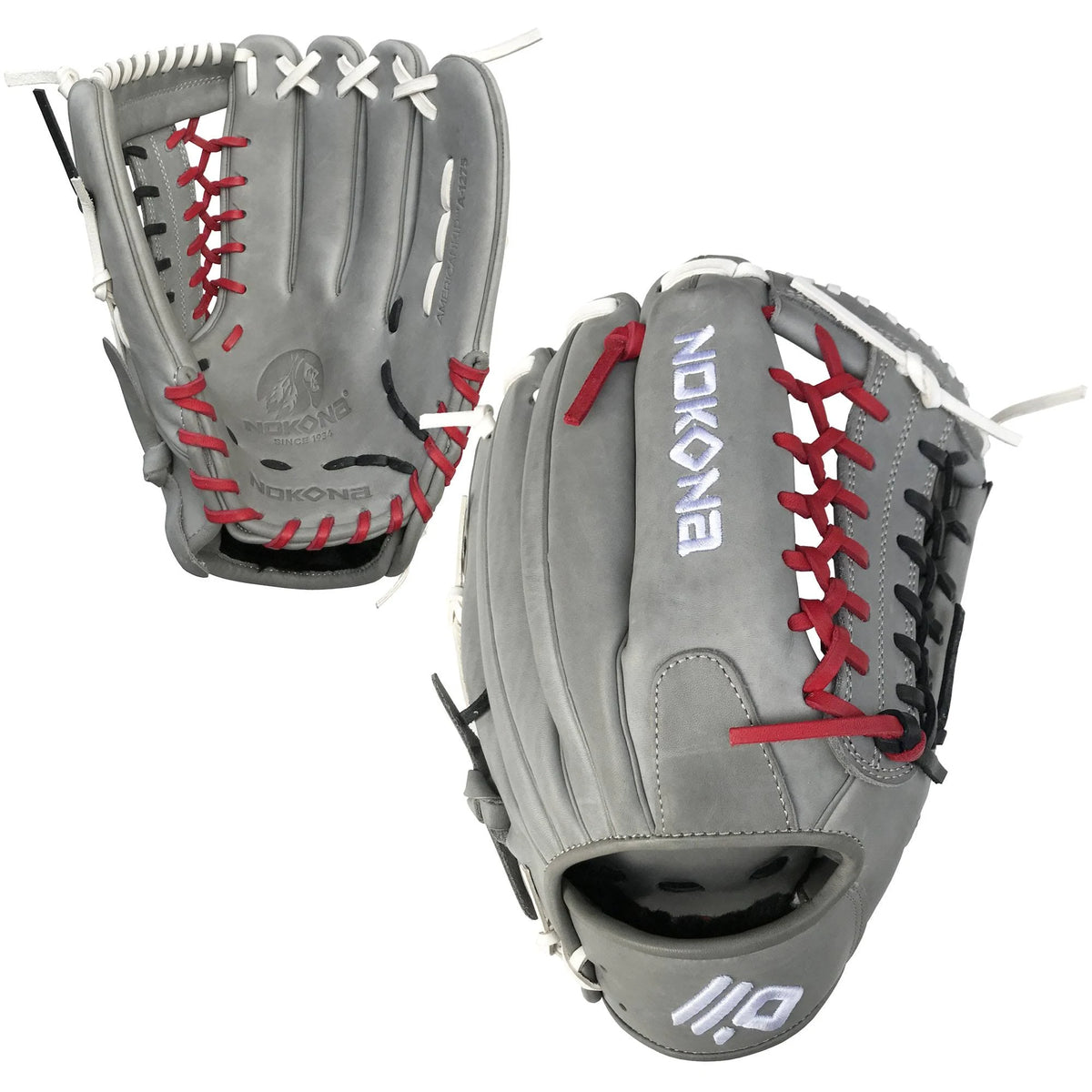 Gray 12.75 inch Baseball Glove F3052