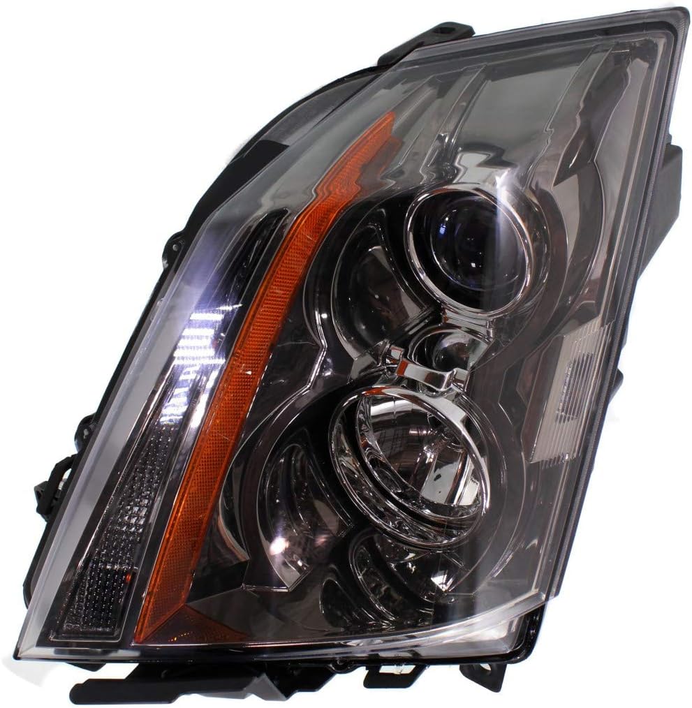 Headlight Assembly for Cadillac CTS Sedan 2008-2014 Passenger Side Halogen V76063