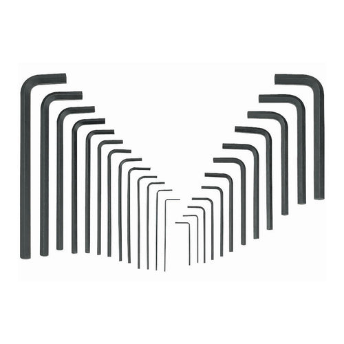 25 Piece SAE and Metric Hex Key Set E807