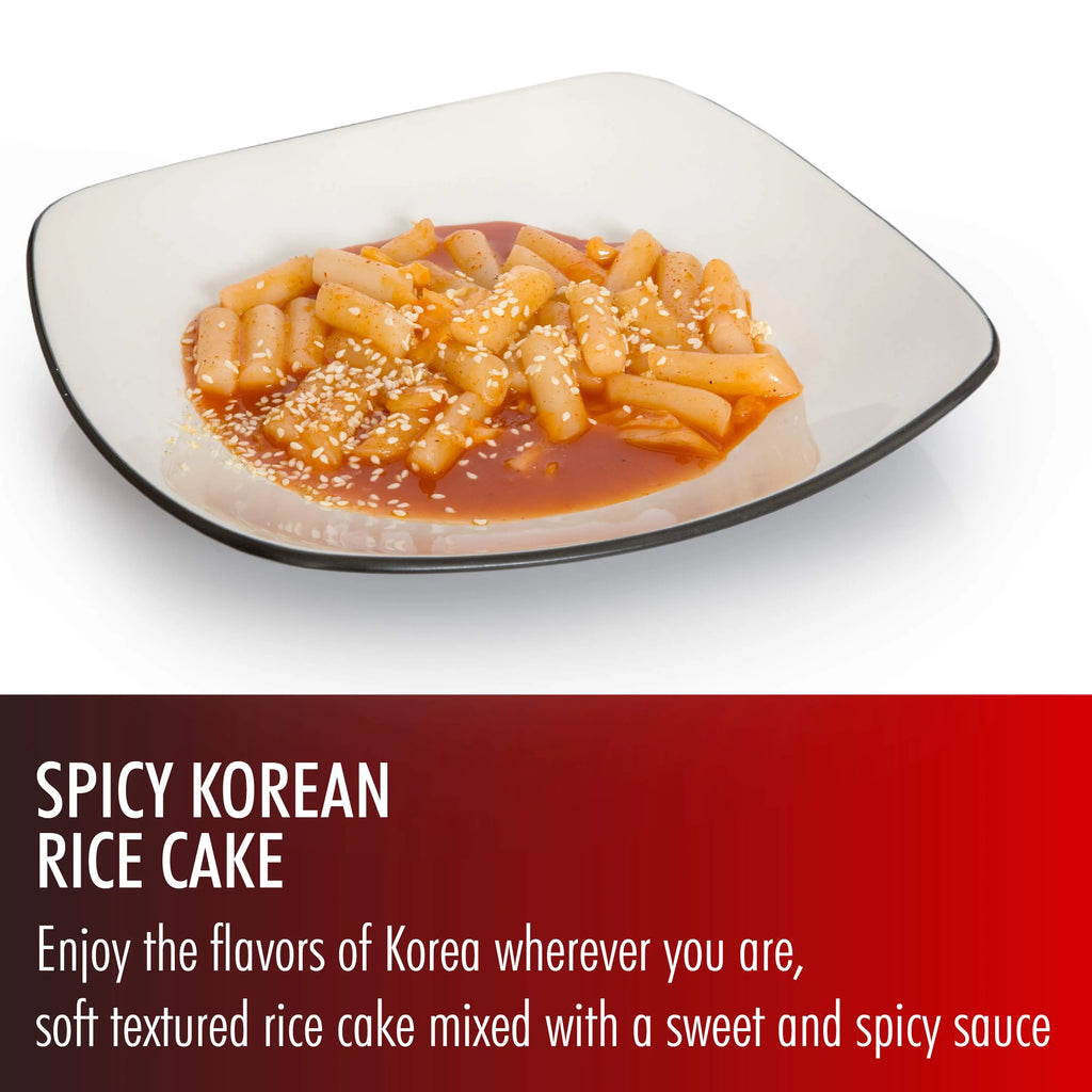 Instant Tteokbokki Pack of 2 Sweet Mild Spicy Rice Cake S23230