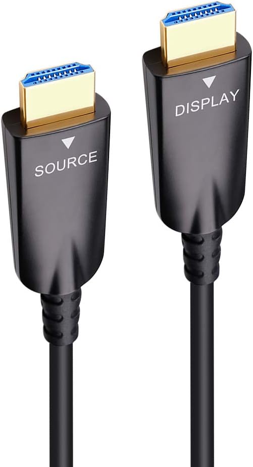 50m Fiber Optic HDMI Cable Black R588