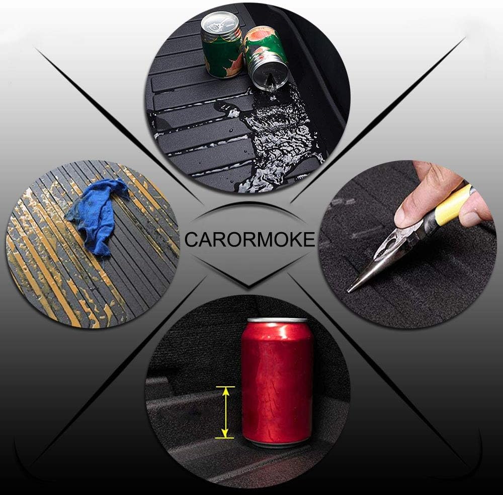 Black Cargo Liner Trunk Mat Cargo Tray A15635