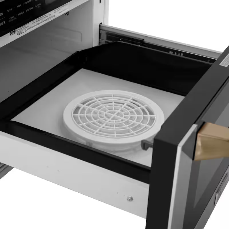 24 in. 1000-Watt Built-In Microwave Drawer Stainless Steel U649406