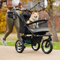 Collapsible Cat & Dog Jogger Stroller A92606