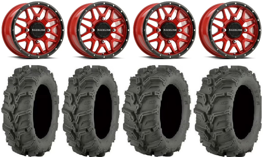 14" Red Wheels 27" Mud Lite XTR Tires V91609