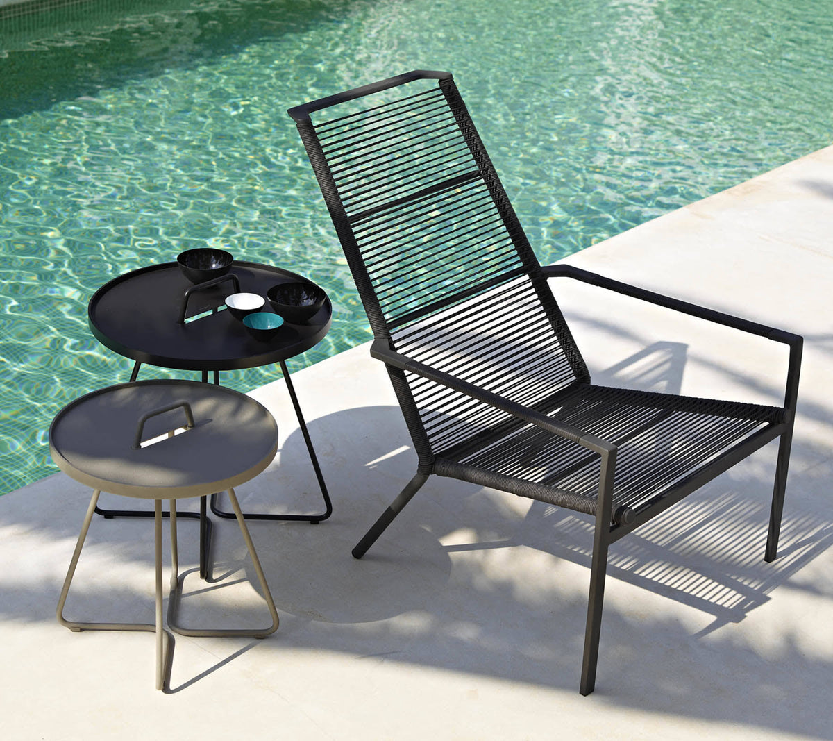 Taupe Side Table Z102