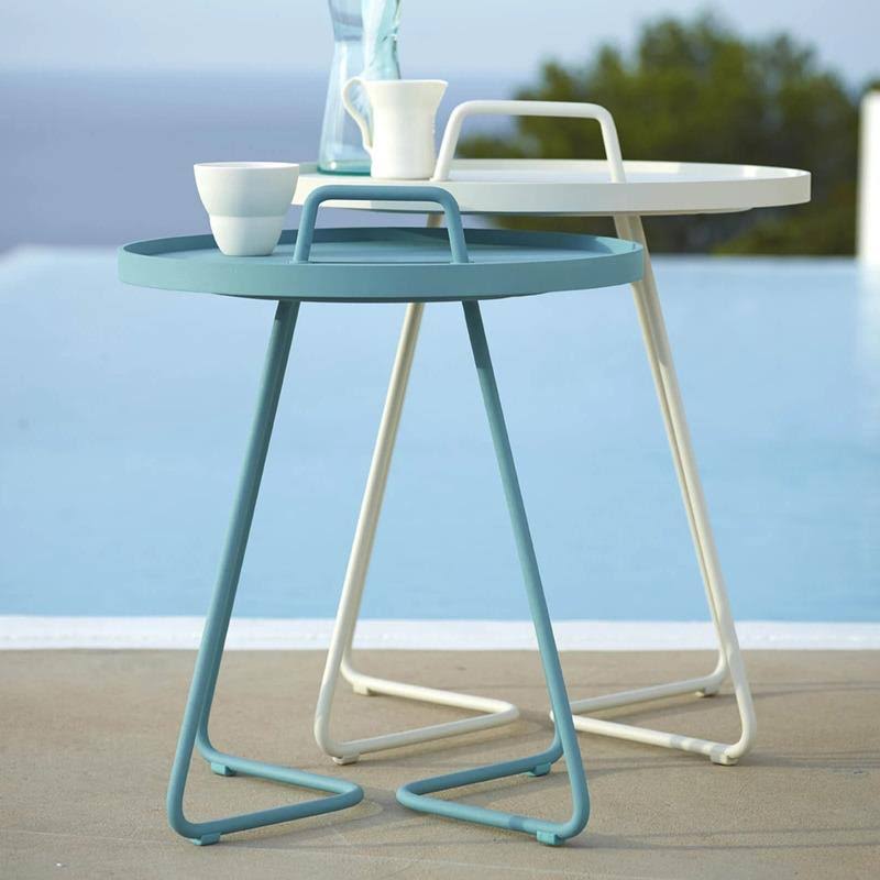 Taupe Side Table Z102