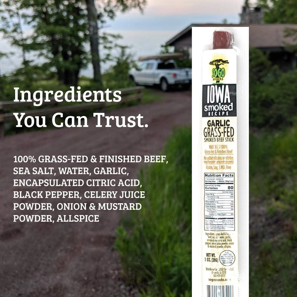 Garlic Beef Sticks 1-oz 12 Cnt C6786