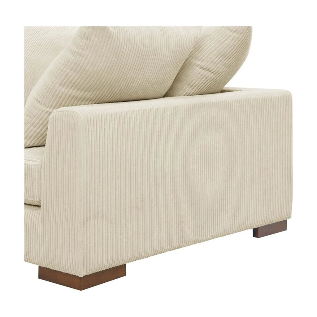 Corduroy Upholstered Sectional R154146