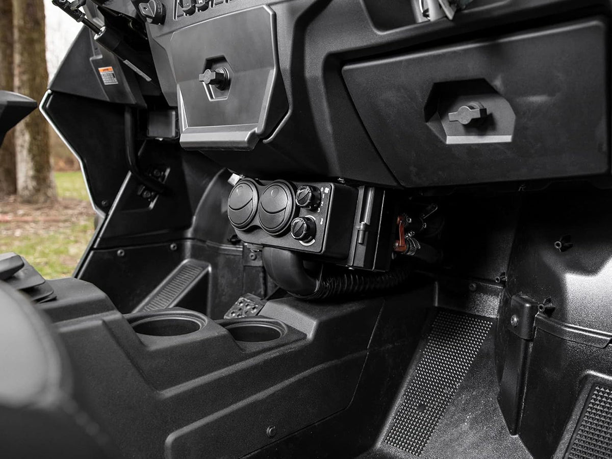 Cab Heater with Built-in Shutoff Valve, 360 Degree Adjustable Vents B46260