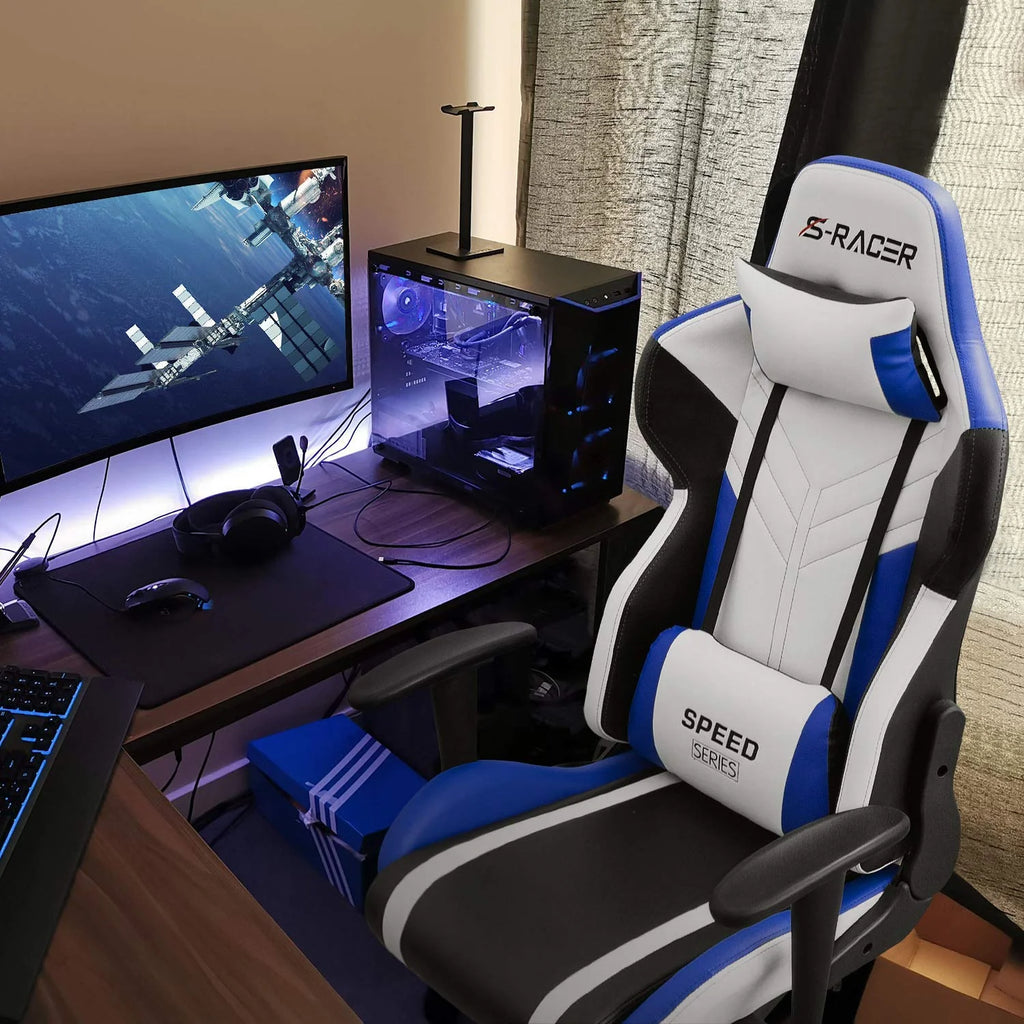 Ergonomic High Back PU Leather Gaming Chair L76678