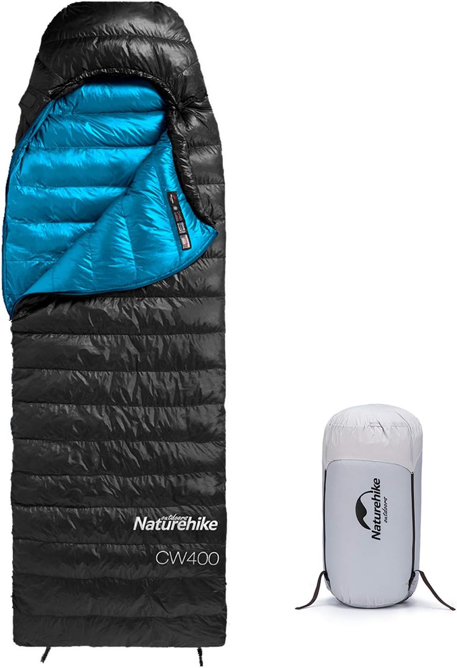 Ultralight Goose Down Sleeping Bag with Compression Sack J7023