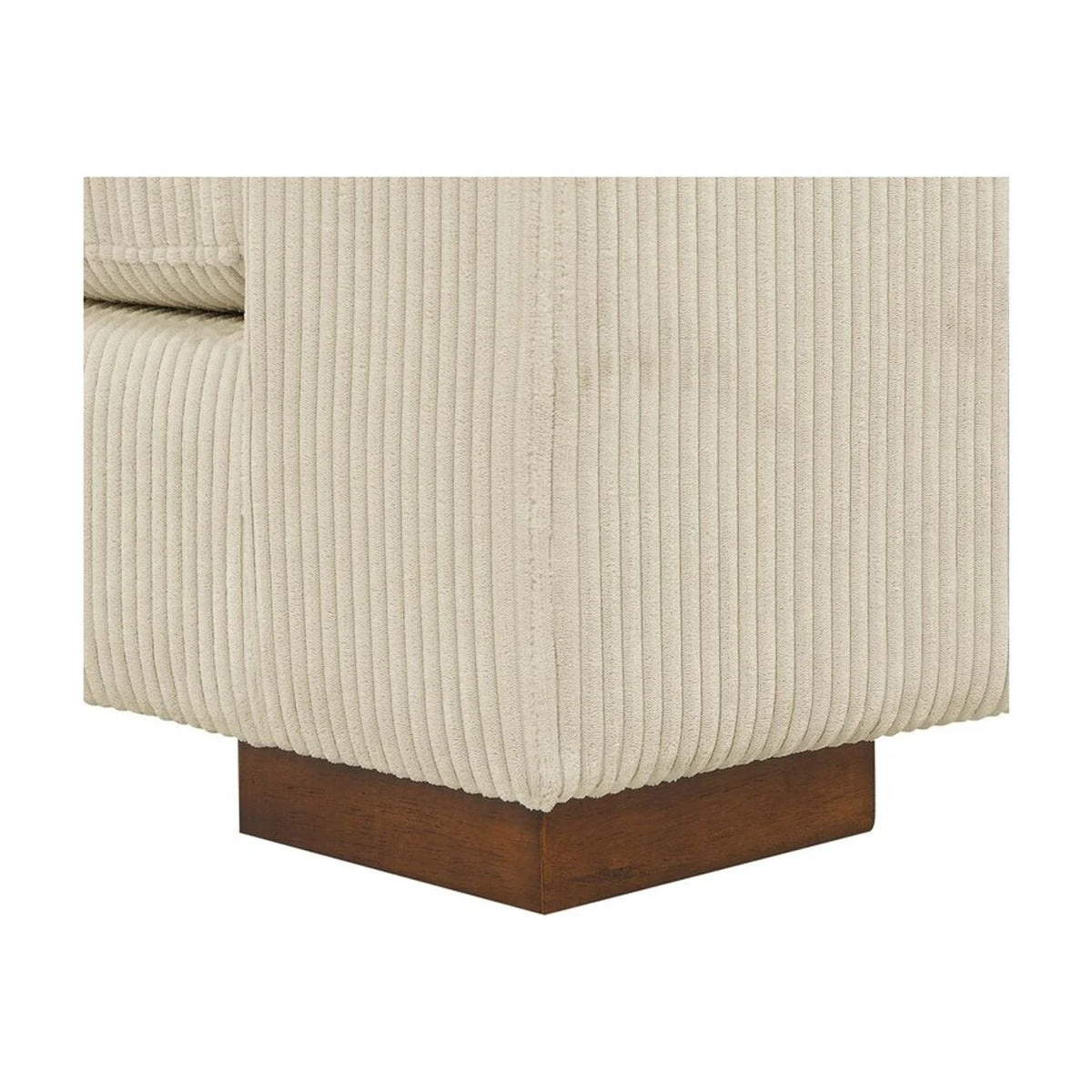 Corduroy Upholstered Sectional R154146