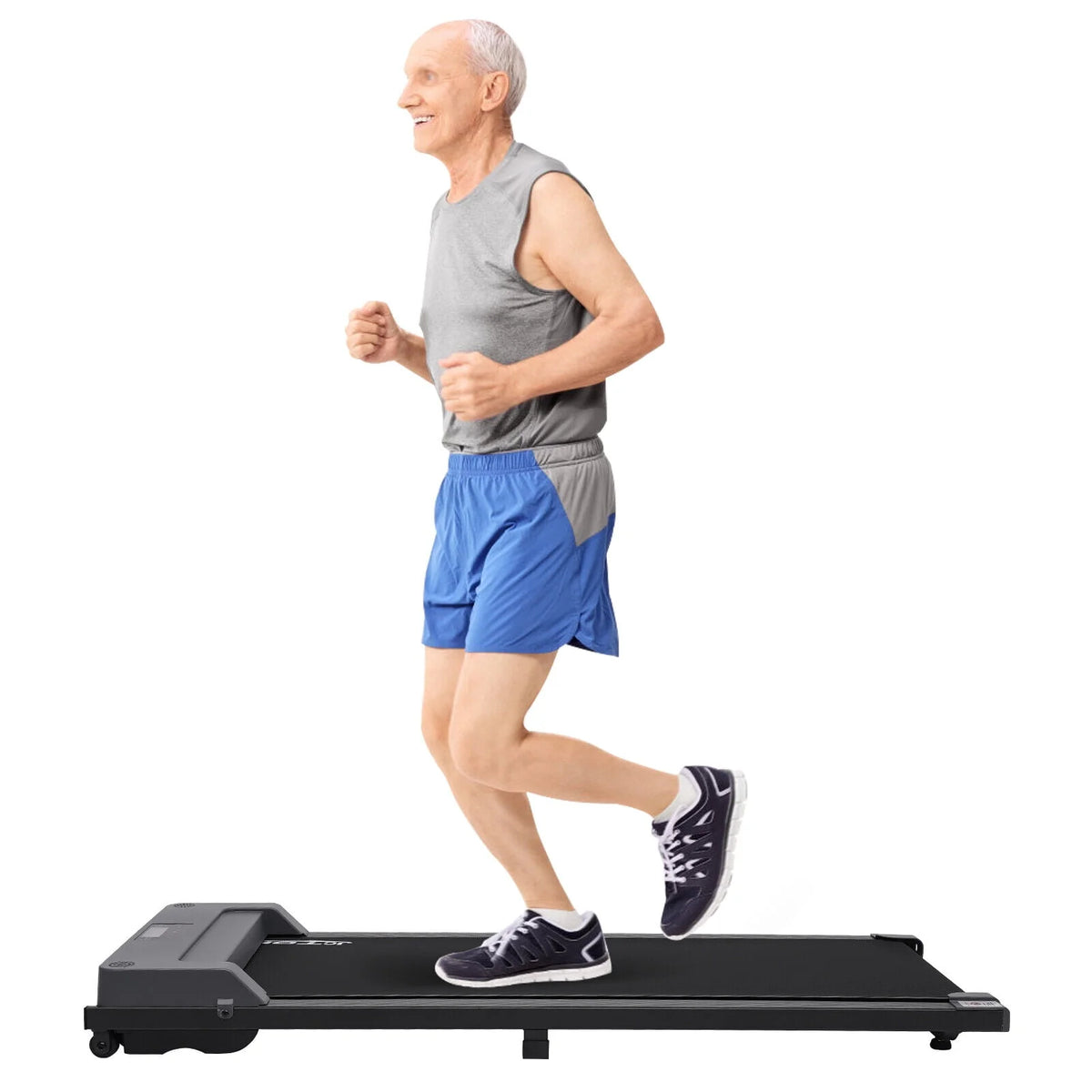 1HP Under Desk Electric Treadmill 220lbs Capacity F662852